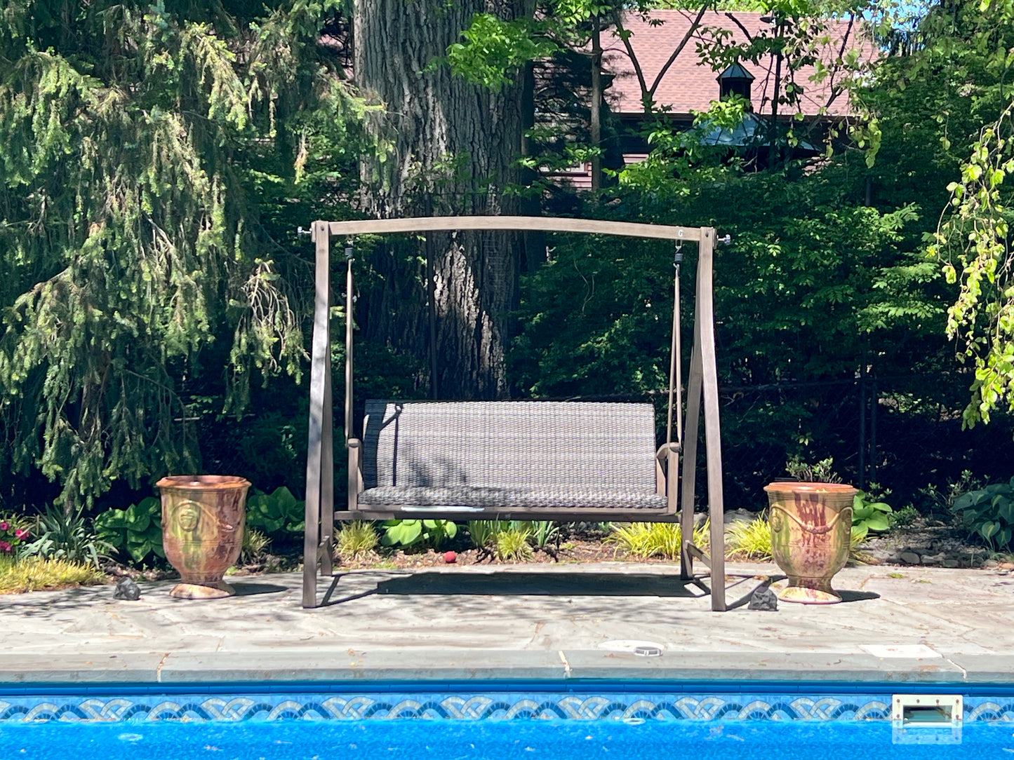 Large French 19th Century Boisset Anduze Provençal Planter