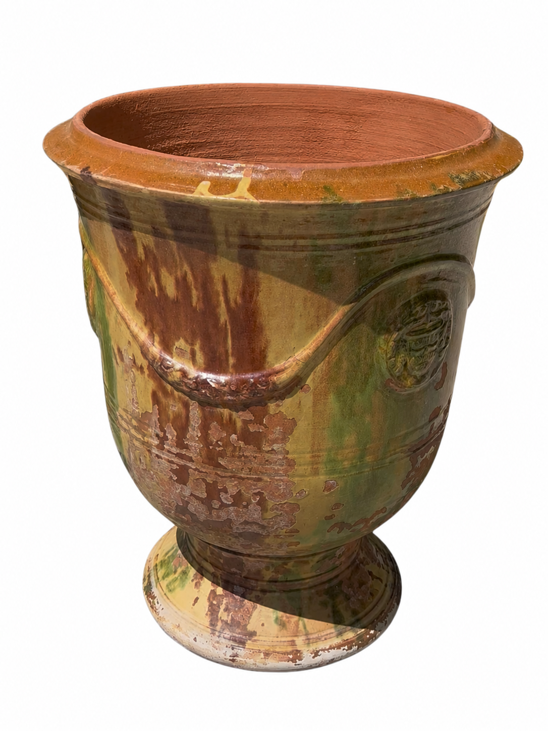 Large French 19th Century Boisset Anduze Provençal Planter