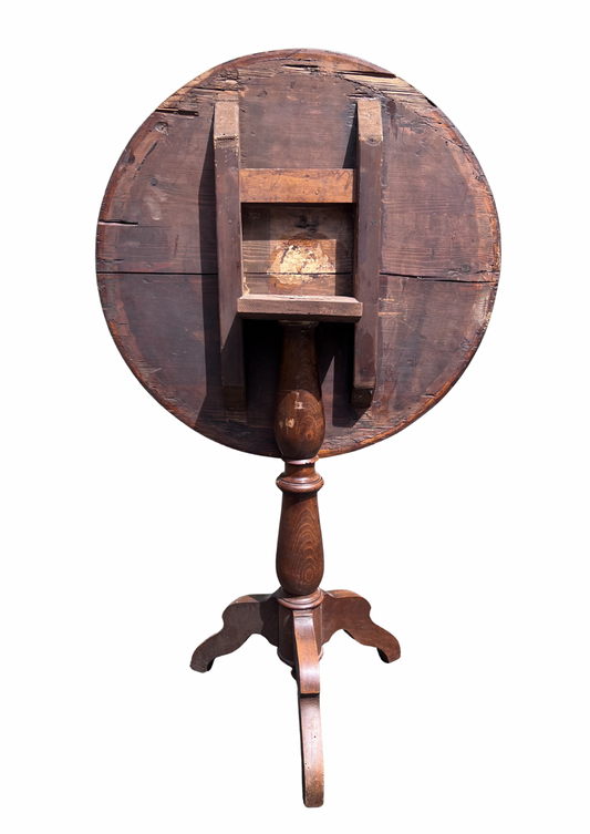 Antique Marquetry Chess Game Table
