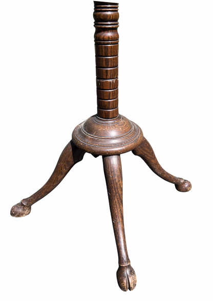 Victorian Mahogany Coat Rack with Ram Feet