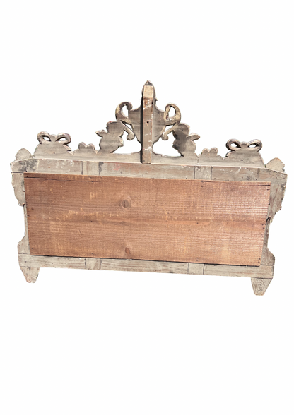 Antique Neoclassical Three-Panel Mirror