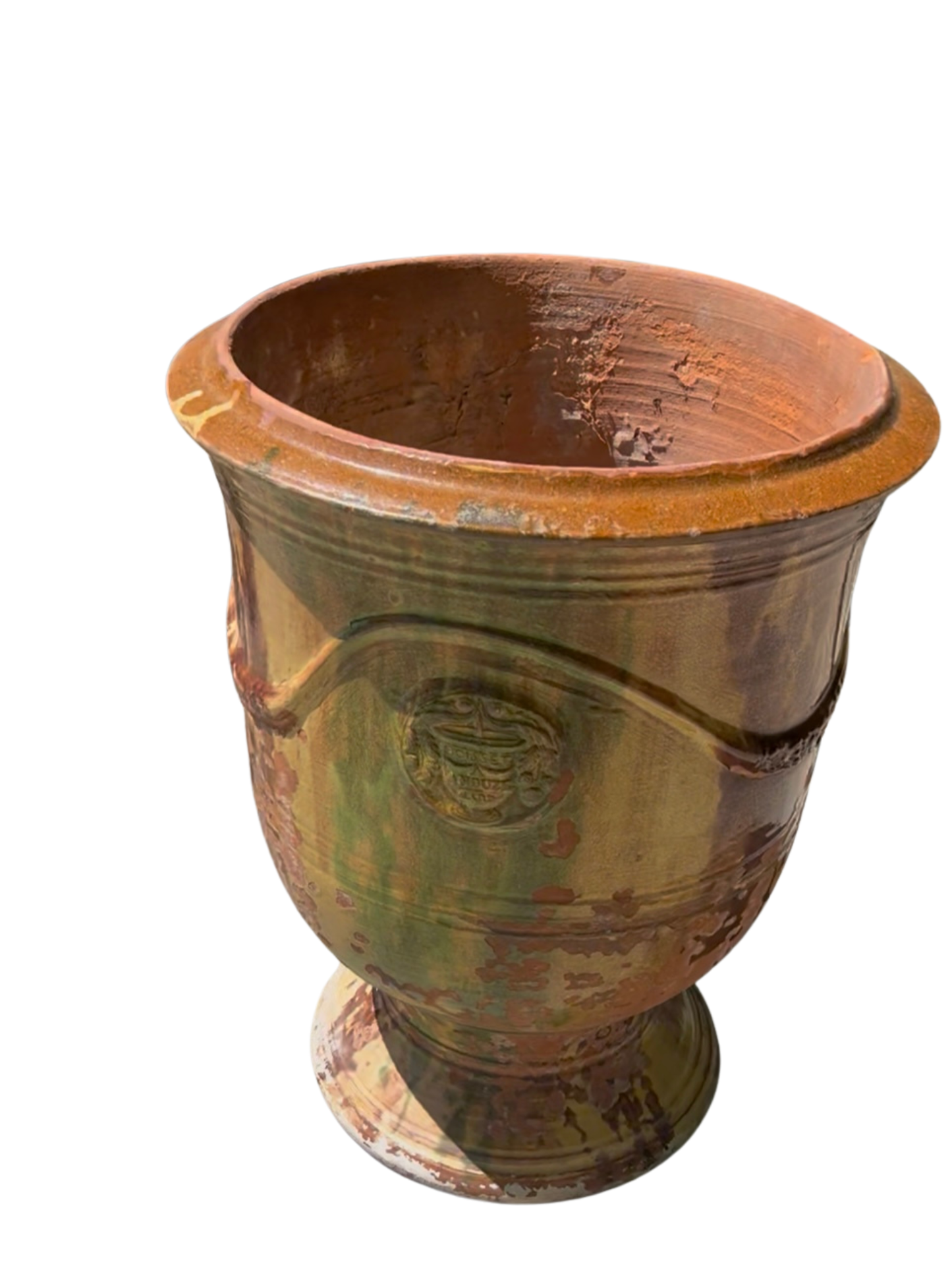 Large French 19th Century Boisset Anduze Provençal Planter